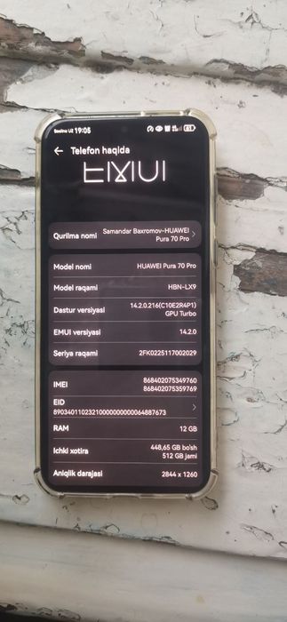 Huawei pura 70 pro