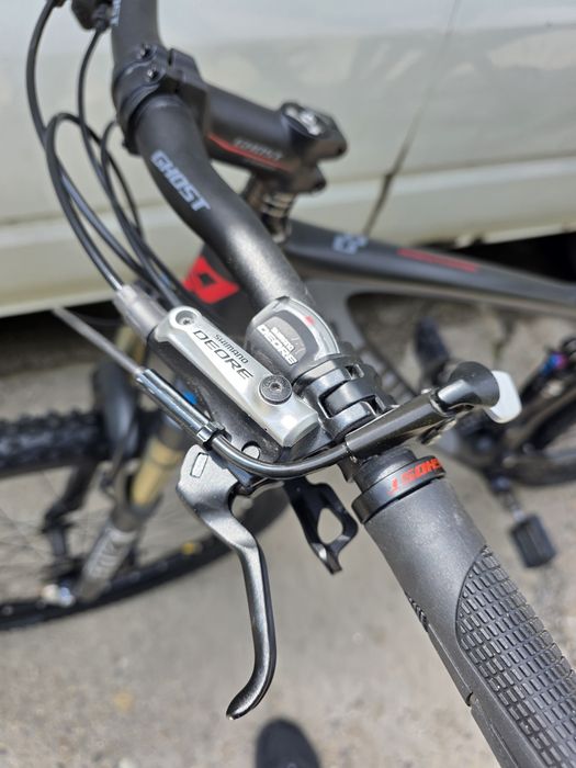 Bicicleta Ghost carbon full suspension xl