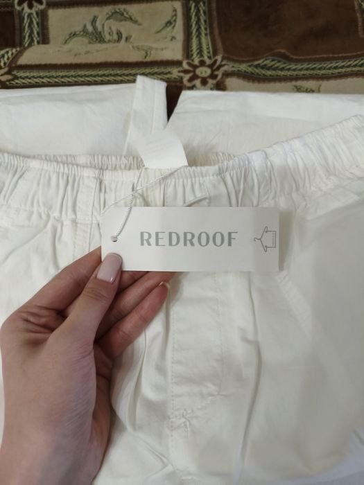 Белые женские джоггеры REDROPF