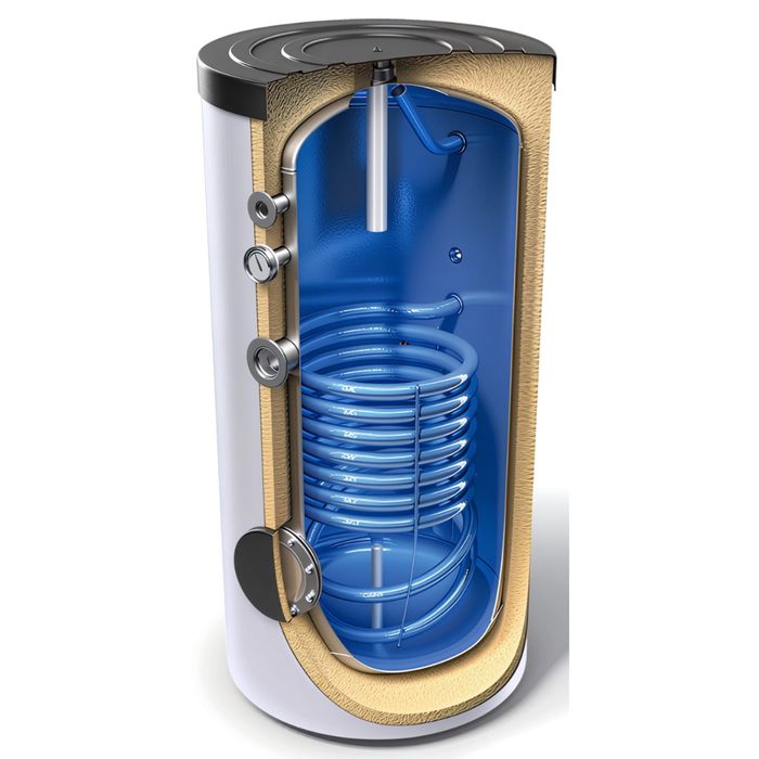 Boiler termoelectric cu 01 serpentina 200-700L.