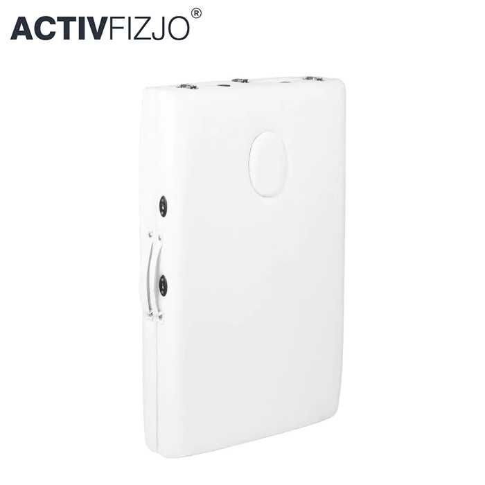 Дървена масажна кушетка  Activ Fizjo - внос от Полша - бяла