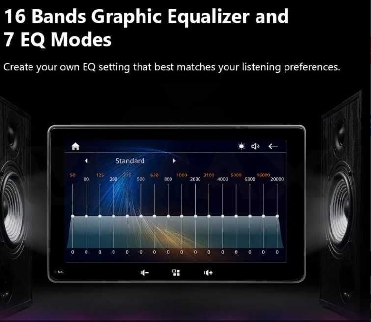 7 INCH Мултимедийна навигация със стойка AppleCarPlay и AndroidAuto