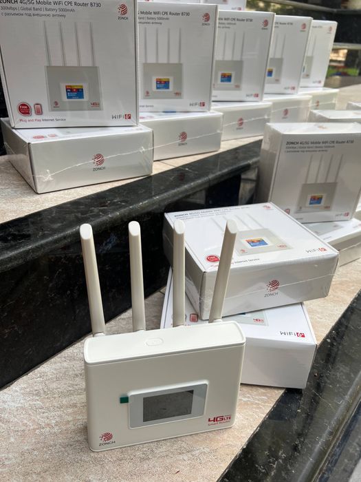 4G/5G LTE модем роутер, подходит SIM карта любого оператора сотовог