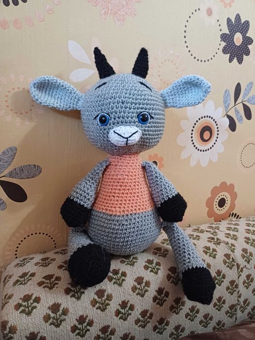 Плетена играчка козленцето Пенчо