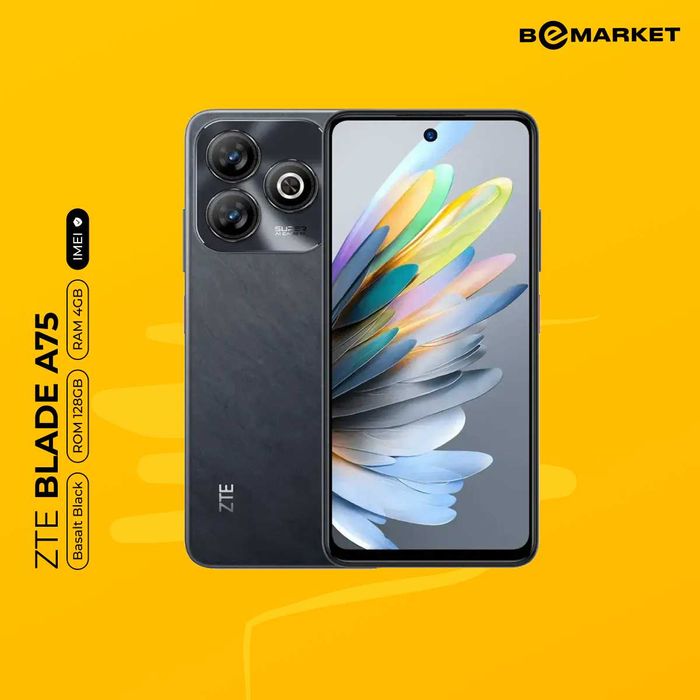 ZTE Blade A75 4/128 GB Basalt Black