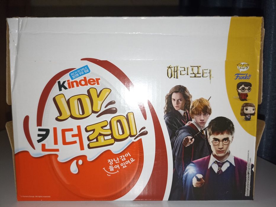 Киндер джой Гарри Поттер оригинал Корея
