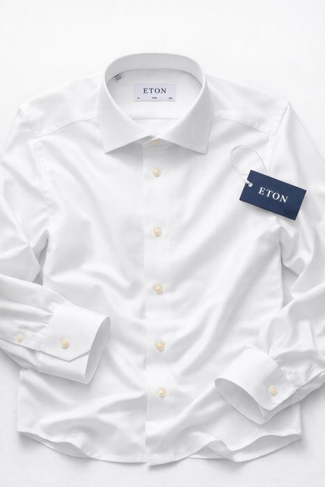 Рубашка Eton, XL, оригинал, 100% премиум-хлопок