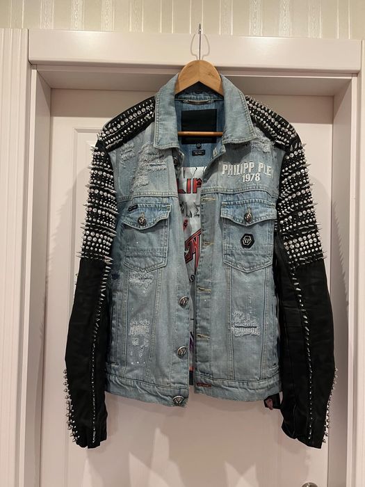 100% Philipp Plein original denim jacket