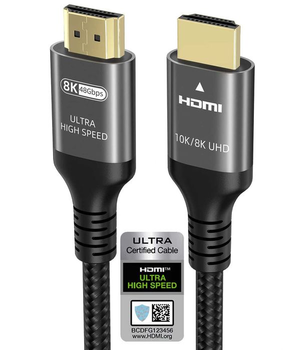Cablu HDMI Ubluker 6 m, 48 Gbps, 8K 60 Hz / 4K 240 Hz, eARC