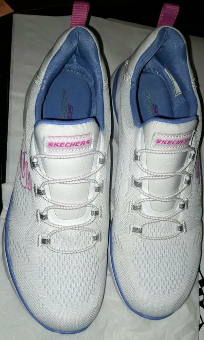 Skechers Summits, memory foam, alb, 37
