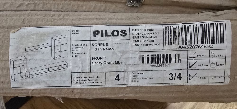 Mobila sufragerie sau dormitor PILOS sigilata noua MDF