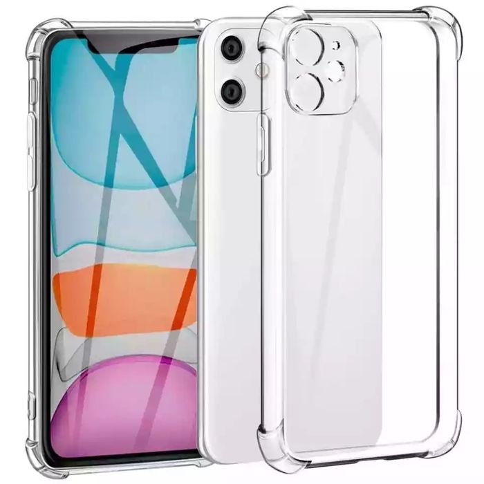 Husa Silicon Anti Soc Clear Case Spate Plastic Iphone 11 12 13 PRO MAX