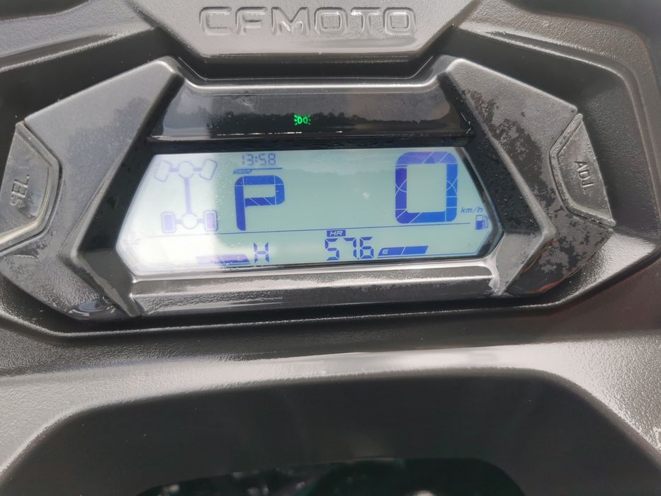Cf moto 450L în garantie