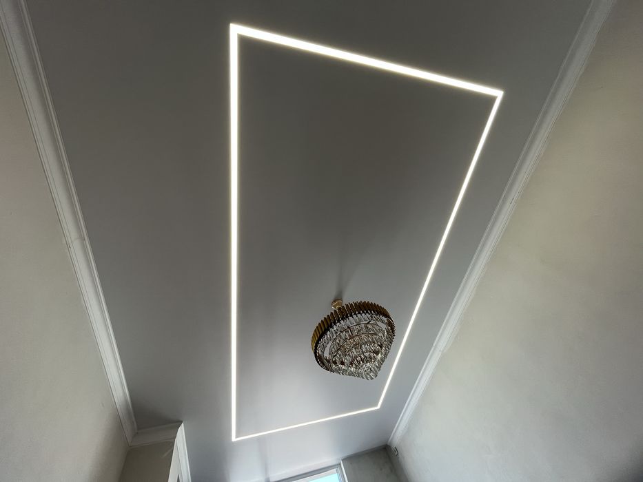 Натяжные потолки 1500 Слив воды