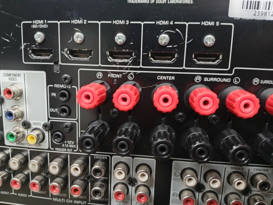 7.2 канален ресивър YAMAHA RX-V 767