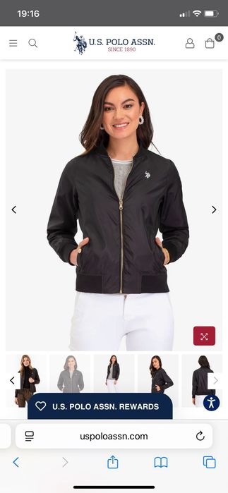 Куртка-бомбер U.S. Polo Assn.