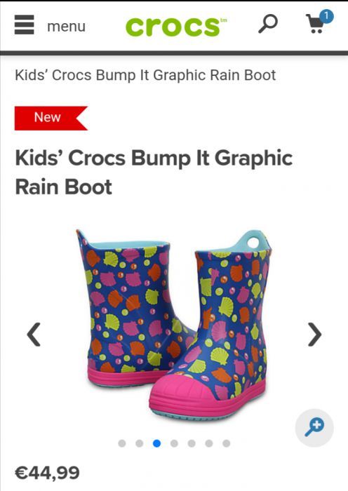 Cizme Crocs. Mărimea C13 /30-31.