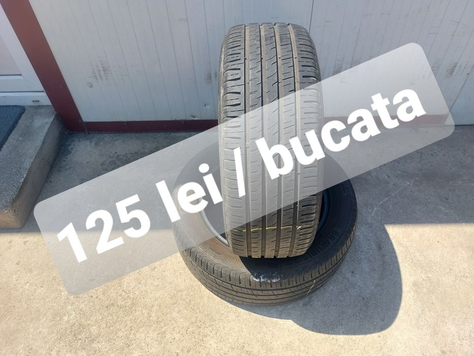 125 lei bucata! Doua anvelope de vara 205 55 16 Barum! 7 mm