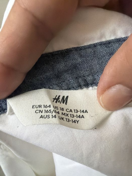 Рубашка H&M 13-14 лет