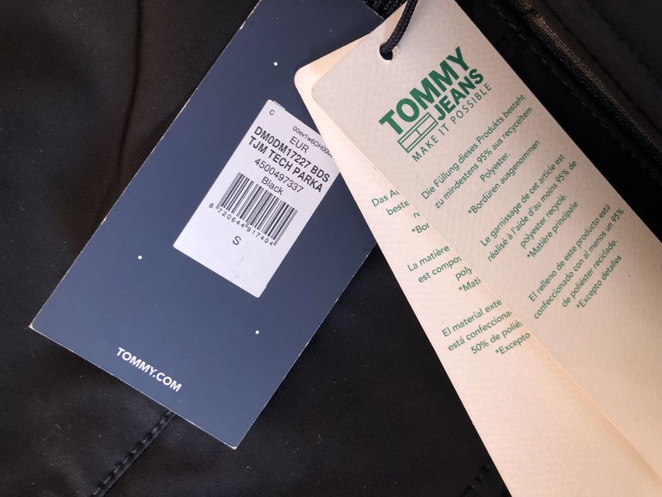 Tommy Hilfiger Hooded Padded Multi Pocket Parka ОРИГИНАЛ мъжко яке L-X