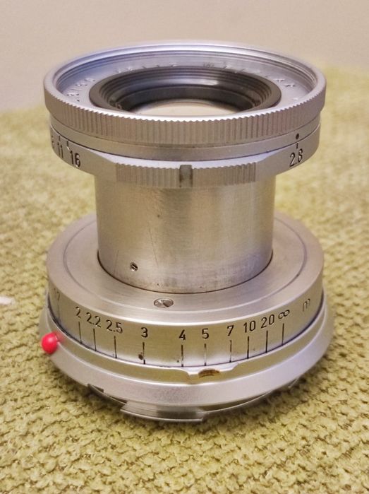 Lentilă Elmar ptr ap foto Leitz 1:2.8/50