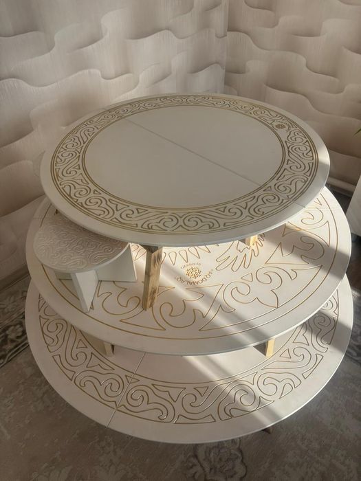 Жер стол, казахские столы