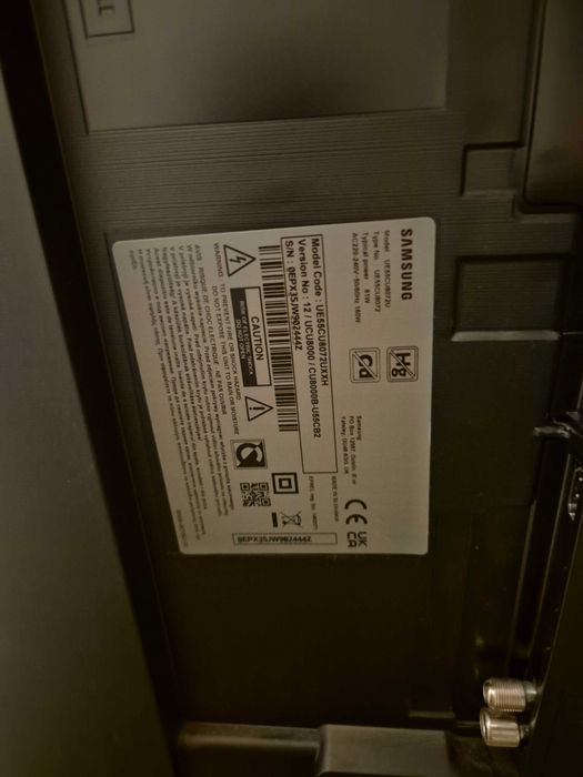 Televizor 138cm Samsung Ultra HD 4K,