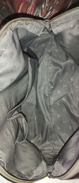 Geanta/ poseta gri argintiu - silver- Gai Mattiolo