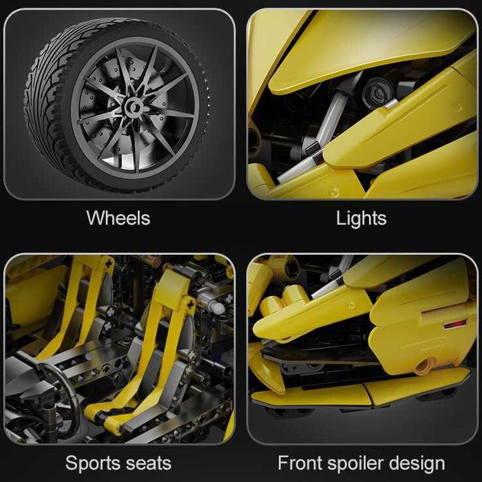 Kit compatibil LEGO nou, sigilat, CADA C63004W