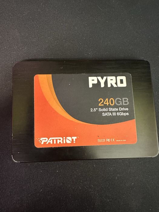 Ssd pyro patriot 240gb С ПРОБЛЕМ