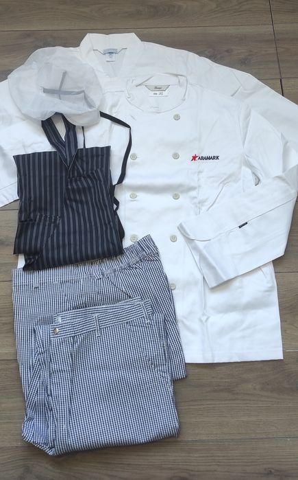 Поварская форма на корабле.Униформа повара.