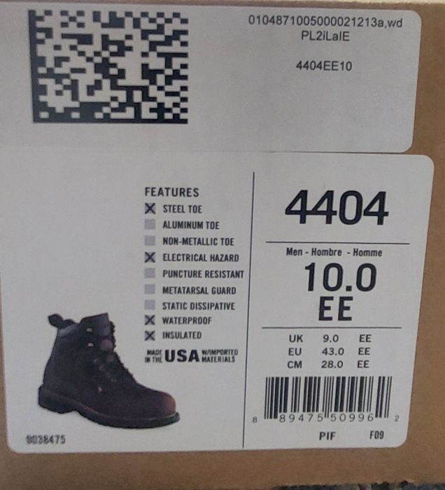 Ботинка СИЗ.  ТШО зимний ботинкасы