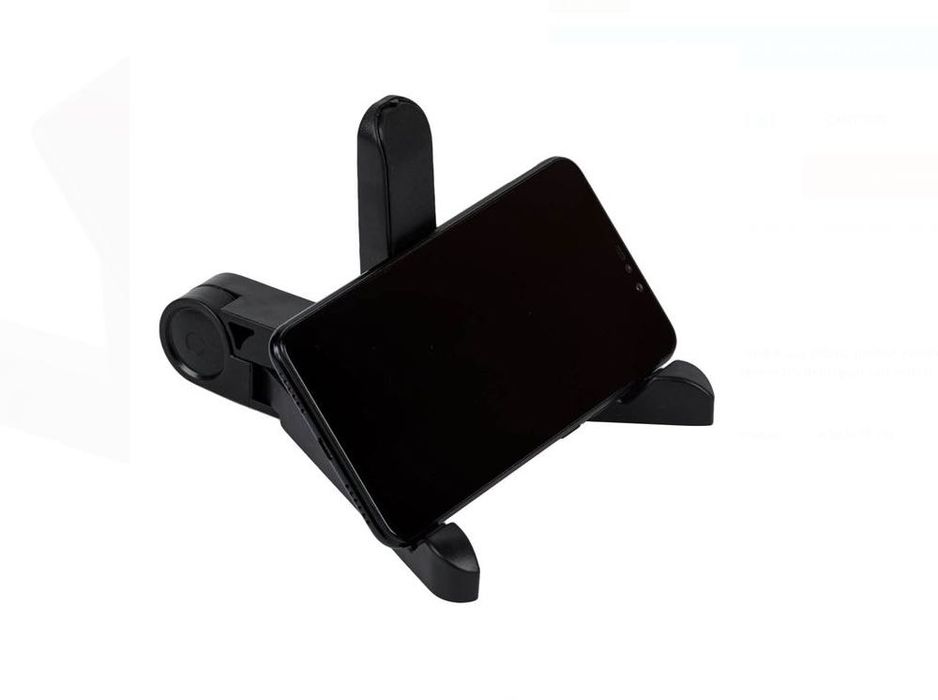 Suport Telefon Mobil & Tableta Pliabil Negru Jumbo NOU