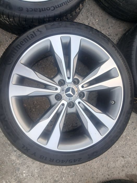 Jante Mercedes Bicolore 225 45 18 /245 40 18 2 Latimi A class C class Gls gla E class senzori presiune aer