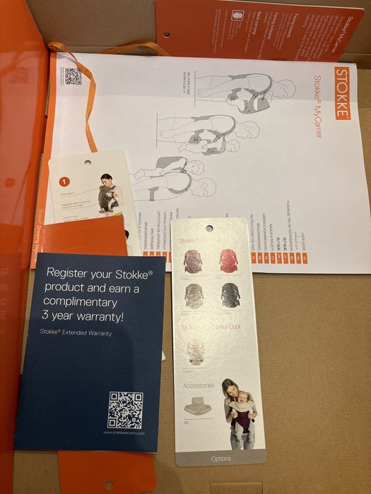 ПРОМО 3 за 2: Stokke® MyCarrier™ Предно & Задно кенгуру - цвят Black