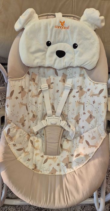 Люлка за бебе, няколко степени на люлеене, звуци и светлини