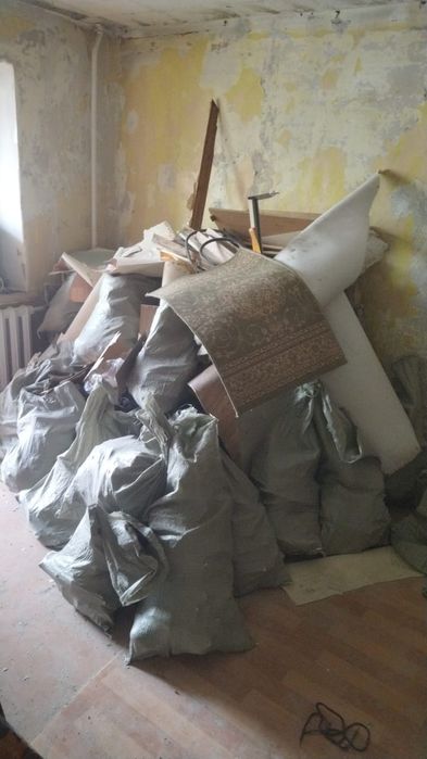 Вывоз мусор после ремонта
