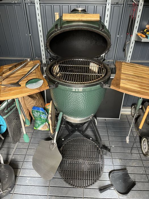 Green egg L - BBQ - много екстри