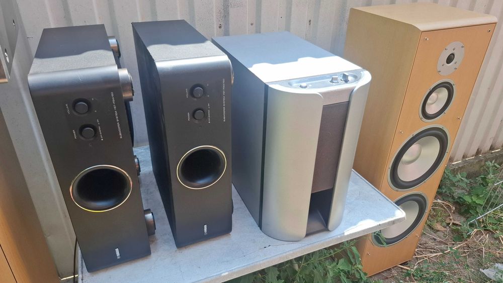 amplificator subwoofer activ  canton yamaha mordaunt short bose