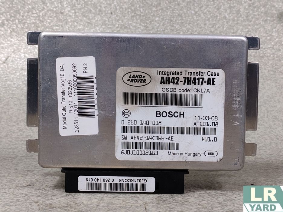 Modul cutie transfer ROVER 2010-2012;DISCOVERY 4;ROVER SPORT 2010-2013