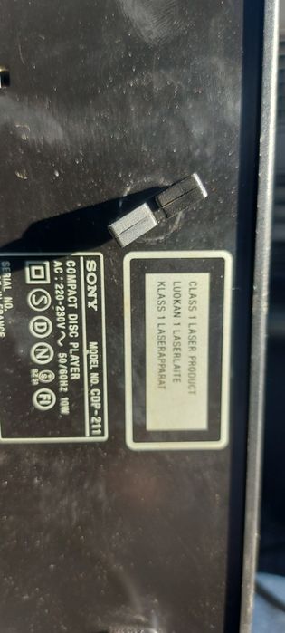 Сони диск плеър модел CDP 211