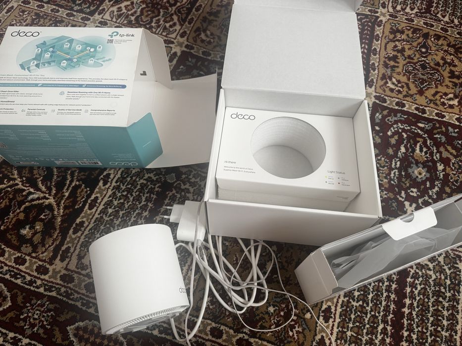 Sistem Mesh Wi-Fi 6 TP-Link Deco X50 AX3000 (1 bucată)