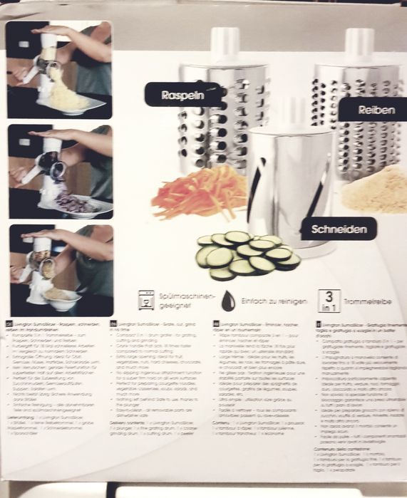 Răzătoare  de legume/fructe, Sumo Slicer