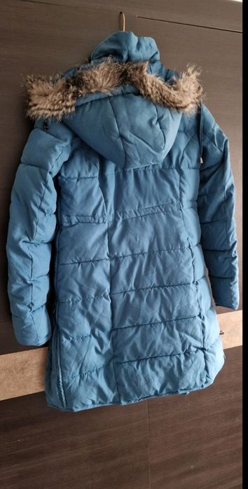 Зимно яке за бременни с приставка за бебеносене