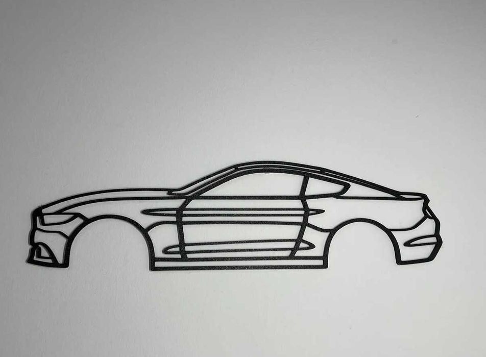 Decor de perete 3D Porsche BMW VW Mustang (imprimat 3D personalizat)