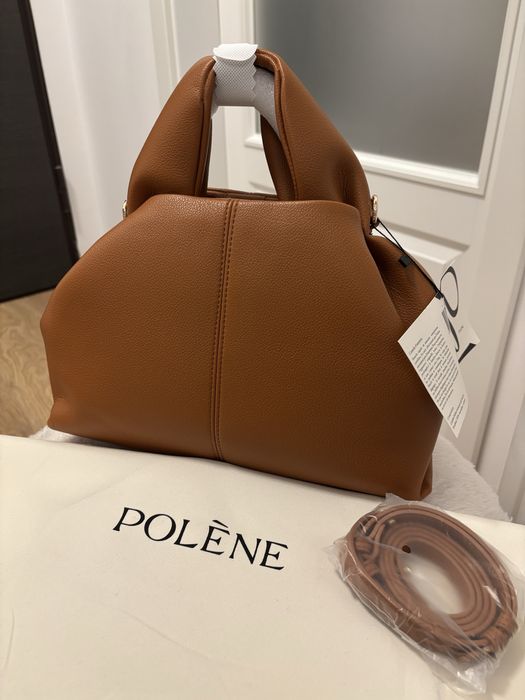Polene Numero Neuf Camel geanta