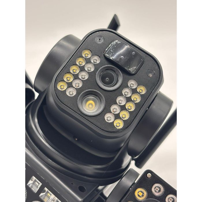 Соларна охранителна камера Sunvision 16 MP 3 обектива аларма Wi-Fi