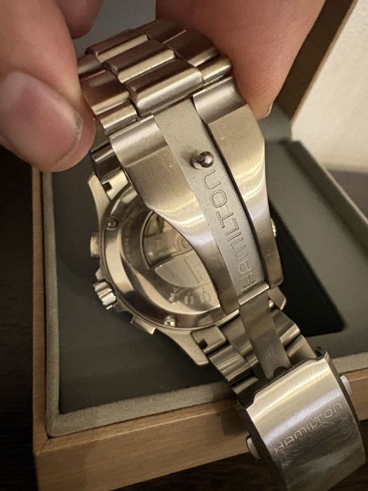 Hamilton khaki navy regatta automatic