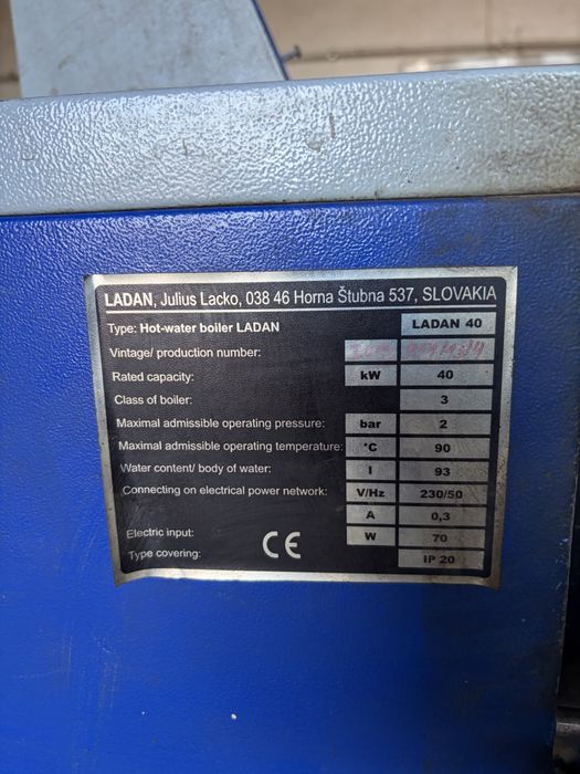 Centrala cu gazeificare 40KW LADAN