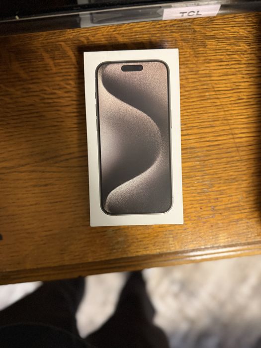 iPhone 15 Pro 128GB Natural Titanium – Отлично състояние